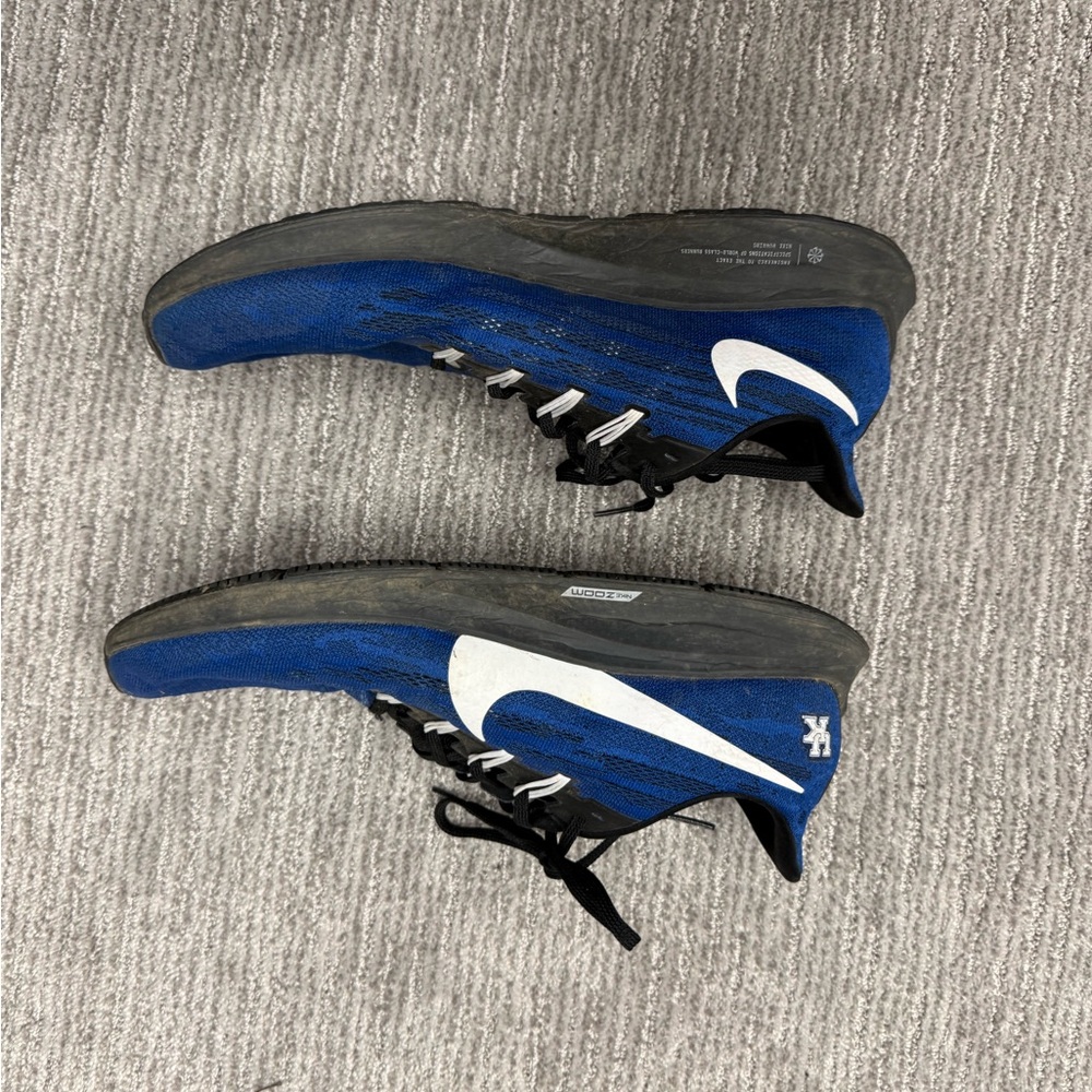 Nike Zoom Pegasus Kentucky Wildcats Blue Running Shoes Men’s Athletic Sneakers